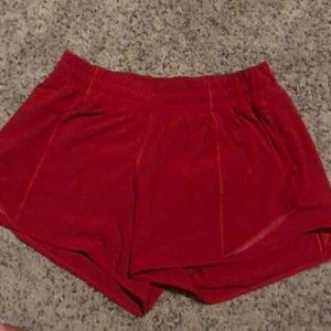 Lululemon running shorts